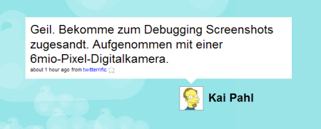 Große Twittermomente